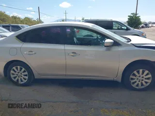 2015 Nissan Sentra SV with VIN 3N1AB7AP0FL668396, listed as a IAAI auction lot 42073977 with 159,280 mi miles. Bid and sale history available at carsss.com. Image 14.