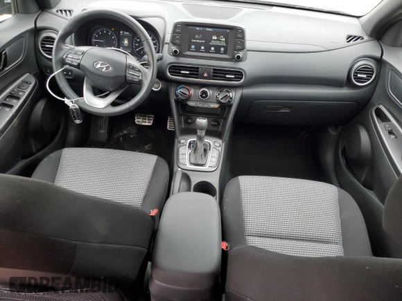 2021 Hyundai Kona Night Edition with VIN KM8K6CA54MU686606, listed as a Copart auction lot 41021354 with 17,769 mi miles and Salvage Title. Bid and sale history available at DreamBid. Image 8.