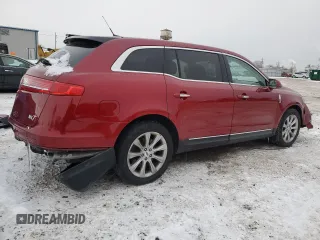 2013 Lincoln MKT with VIN 2LMHJ5FK1DBL51879, listed as a Copart auction lot 45167125 with 126,658 mi miles and Salvage Title. Bid and sale history available at DreamBid. Image 3.