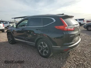 2017 Honda CR-V Touring with VIN 7FARW1H90HE029644, listed as a Copart auction lot 50813995 with 81,078 mi miles and Salvage Title. Bid and sale history available at carsss.com. Image 2.