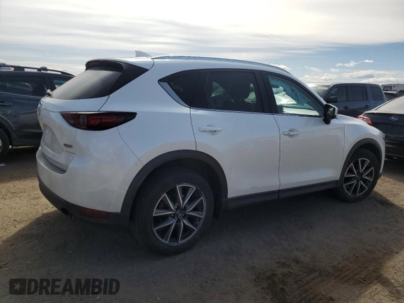 2018 Mazda CX-5 Grand Touring with VIN JM3KFADM5J1350107, listed as a Copart auction lot 50332375 with 110,319 mi miles and Salvage Title. Bid and sale history available at DreamBid. Image 3.