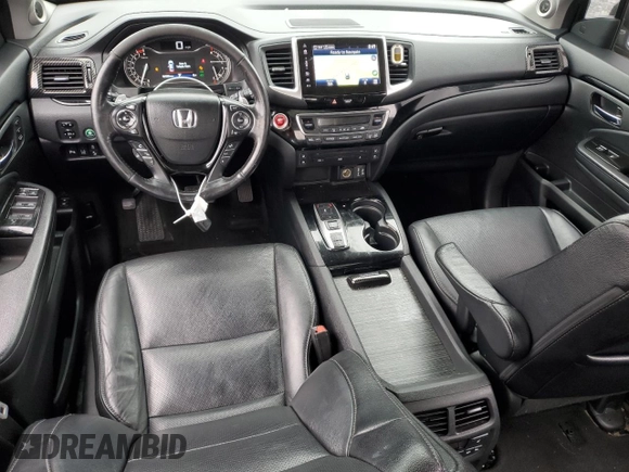 2017 Honda Pilot Elite with VIN 5FNYF6H0XHB019211, listed as a Copart auction lot 62426475 with 69,205 mi miles and Salvage title. Bid and sale history available at DreamBid. Image 8.
