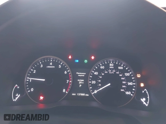 2013 Lexus ES 250 with VIN JTHBK1GG0D2012265, listed as a IAAI auction lot 41371575 with 137,880 mi miles and . Bid and sale history available at DreamBid. Image 7.