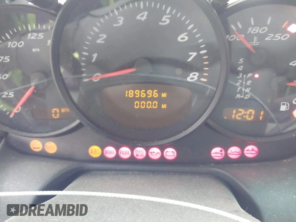 2002 Porsche Boxster with VIN WP0CA29822U622397, listed as a IAAI auction lot 42368183 with 189,696 mi miles and . Bid and sale history available at DreamBid. Image 7.