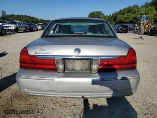 2004 Mercury Grand Marquis LS Premium with VIN 2MHFM75W04X671536, listed as a Copart auction lot 70319104 with 165,989 mi miles and Clean Title. Bid and sale history available at carsss.com. Image 6.