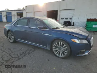 2017 Lincoln Continental with VIN 1LN6L9TP3H5614727, listed as a Copart auction lot 74480963 with Not provided miles and . Bid and sale history available at DreamBid. Image 4.
