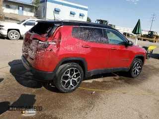 2025 Jeep Compass Limited with VIN 3C4NJDCN2ST513905, listed as a Copart auction lot 64436925 with 16,811 mi miles and Clean title. Bid and sale history available at DreamBid. Image 3.