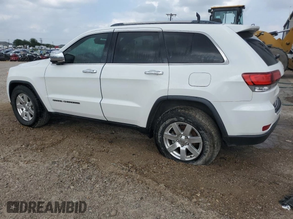 2020 Jeep Grand Cherokee Limited with VIN 1C4RJEBG4LC278706, listed as a Copart auction lot 55932795 with 123,820 mi miles and Clean Title. Bid and sale history available at DreamBid. Image 2.