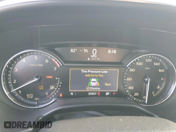 2021 Cadillac CT5 Premium Luxury with VIN 1G6DN5RK5M0145158, listed as a Copart auction lot 60147535 with 30,507 mi miles and Salvage title. Bid and sale history available at DreamBid. Image 9.