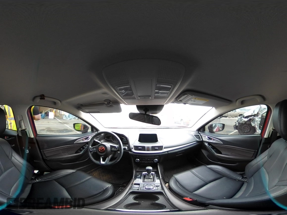 2018 Mazda 3 Touring with VIN 3MZBN1L33JM187560, listed as a IAAI auction lot 41692954 with 58,396 mi miles. Bid and sale history available at carsss.com. Image 19.