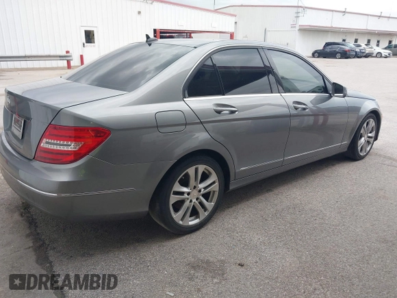 2013 Mercedes-Benz C 250 Sport with VIN WDDGF4HB3DR243125, listed as a IAAI auction lot 42143454 with 122,462 mi miles and . Bid and sale history available at carsss.com. Image 4.
