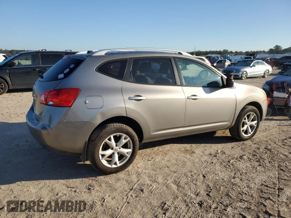 2009 Nissan Rogue SL with VIN JN8AS58T89W048967, listed as a Copart auction lot 45745125 with 129,928 mi miles and Clean Title. Bid and sale history available at DreamBid. Image 3.