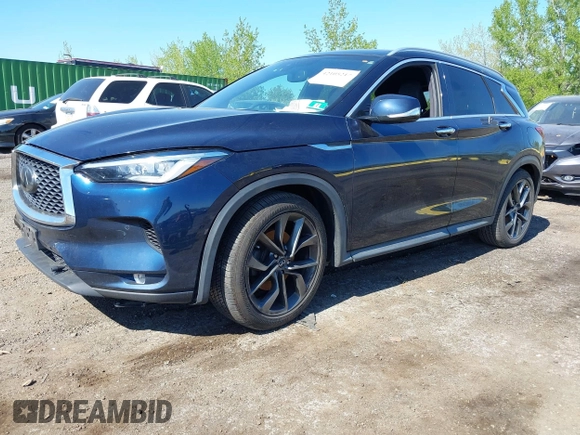 2019 Infiniti QX50 Essential with VIN 3PCAJ5M3XKF100419, listed as a IAAI auction lot 42105217 with 66,474 mi miles and . Bid and sale history available at DreamBid. Image 2.