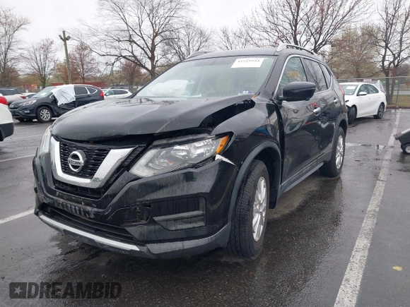 2017 Nissan Rogue SL with VIN 5N1AT2MVXHC822310, listed as a IAAI auction lot 41929934 with 67,561 mi miles. Bid and sale history available at carsss.com. Image 2.