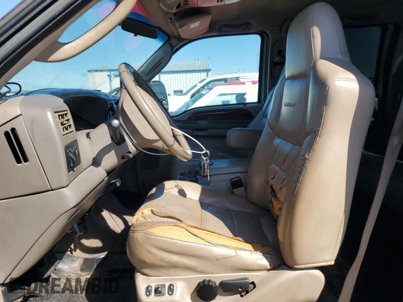2003 Ford F-350 XL with VIN 1FTSW30F83EA84699, listed as a Copart auction lot 72604414 with Not Provided miles and Salvage Title. Bid and sale history available at DreamBid. Image 7.