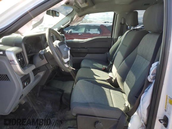 2024 Ford Super Duty F-250 SRW XL with VIN 1FT7W2BA2RED32472, listed as a Copart auction lot 49108255 with 15,826 mi miles and Salvage Title. Bid and sale history available at carsss.com. Image 7.