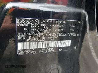 2017 Toyota RAV4 SE with VIN 2T3JFREV6HW638661, listed as a Copart auction lot 60401935 with 72,693 mi miles and Salvage title. Bid and sale history available at DreamBid. Image 13.