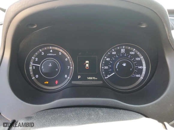 2015 Hyundai Azera Limited with VIN KMHFH4JG8FA482981, listed as a Copart auction lot 51504175 with 145,670 mi miles and Salvage Title. Bid and sale history available at carsss.com. Image 9.