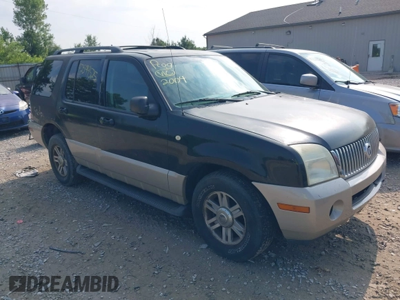 2004 Mercury Mountaineer Convenience with VIN 4M2ZU86K54UJ23787, listed as a IAAI auction lot 42594525 with 171,827 mi miles and . Bid and sale history available at DreamBid. Image 1.