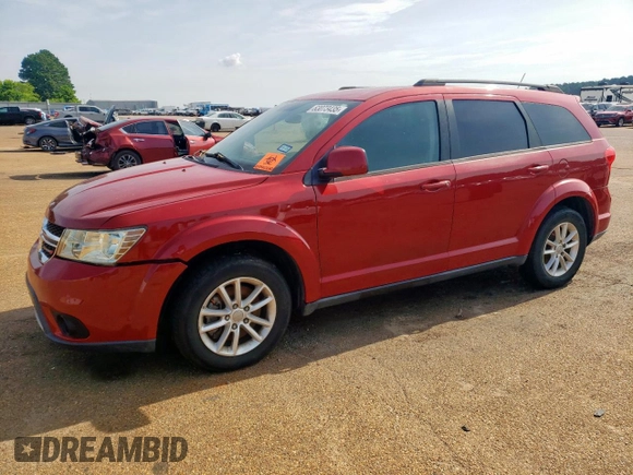 2015 Dodge Journey SXT with VIN 3C4PDCBG5FT524691, listed as a Copart auction lot 63073435 with 160,097 mi miles and Salvage title. Bid and sale history available at DreamBid. Image 1.