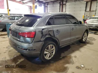 2016 Audi Q3 Premium Plus with VIN WA1EFCFS9GR001016, listed as a Copart auction lot 52300205 with 42,518 mi miles and Salvage Title. Bid and sale history available at carsss.com. Image 3.