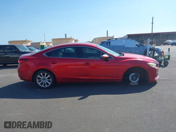 2016 Mazda 6 i Sport with VIN JM1GJ1U55G1436032, listed as a IAAI auction lot 41547828 with 114,637 mi miles and . Bid and sale history available at carsss.com. Image 14.