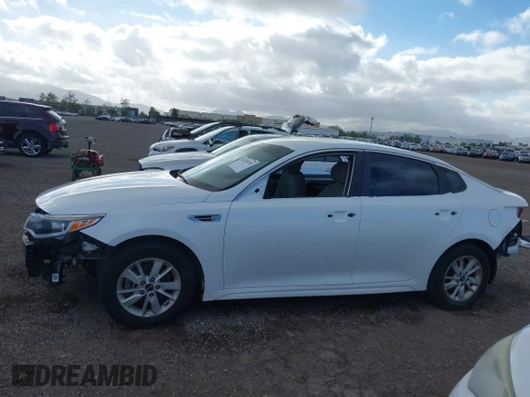 2017 Kia Optima LX with VIN 5XXGT4L37HG166481, listed as a IAAI auction lot 42248792 with 108,319 mi miles and . Bid and sale history available at DreamBid. Image 15.