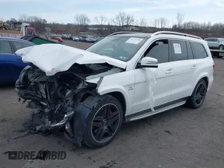 2015 Mercedes-Benz GL-Class GL 63 AMG with VIN 4JGDF7EE3FA486234, listed as a IAAI auction lot 41771766 with 146,400 mi miles. Bid and sale history available at carsss.com. Image 17.