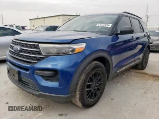 2020 Ford Explorer XLT with VIN 1FMSK7DH5LGA91205, listed as a Copart auction lot 51315595 with 122,662 mi miles and Salvage Title. Bid and sale history available at carsss.com. Image 1.