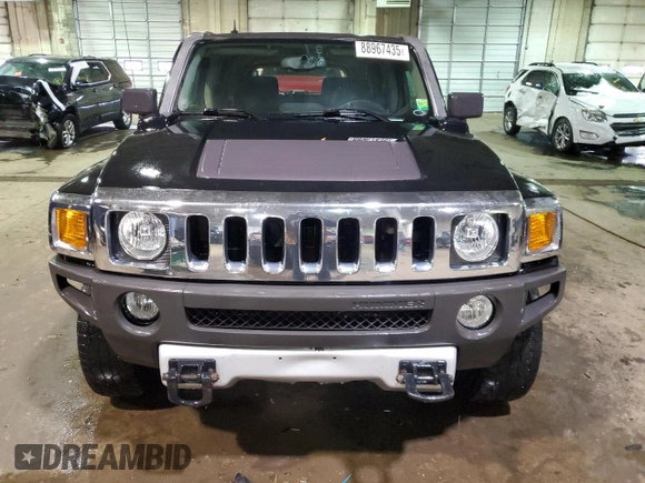 2008 Hummer H3 SUV Luxury with VIN 5GTEN13E988198491, listed as a Copart auction lot 88967435 with 111,980 mi miles and Clean Title. Bid and sale history available at carsss.com. Image 5.