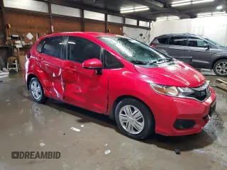 2019 Honda Fit LX with VIN 3HGGK5H46KM753207, listed as a Copart auction lot 61020305 with 25,283 mi miles and Salvage title. Bid and sale history available at DreamBid. Image 4.