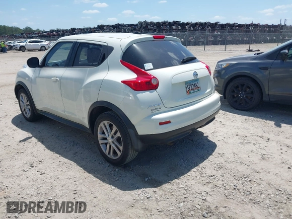 2011 Nissan Juke SL with VIN JN8AF5MR1BT012947, listed as a IAAI auction lot 42175811 with 177,979 mi miles and . Bid and sale history available at DreamBid. Image 3.