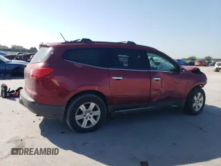 2012 Chevrolet Traverse 1LT with VIN 1GNKRGED0CJ164101, listed as a Copart auction lot 52627335 with Not Provided miles and Salvage Title. Bid and sale history available at DreamBid. Image 3.