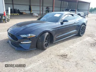 2021 Ford Mustang GT with VIN 1FA6P8CF0M5136535, listed as a IAAI auction lot 42213751 with 35,657 mi miles and . Bid and sale history available at DreamBid. Image 2.