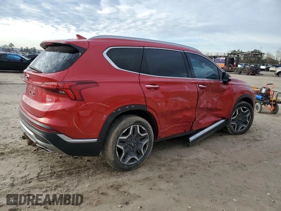 2022 Hyundai Santa Fe Limited with VIN 5NMS44AL5NH449985, listed as a Copart auction lot 88210525 with 40,629 mi miles and Salvage Title. Bid and sale history available at carsss.com. Image 3.