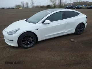 2020 Tesla Model 3 Standard Range Plus z VIN 5YJ3E1EA0LF715713, wystawiony jako Copart lot #55729465 z przebiegiem 216 615 mil mil oraz Szkody całkowita. Historia ofert i sprzedaży dostępna na DreamBid. Obrazek 1.
