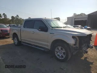 2017 Ford F-150 XL with VIN 1FTEW1CF0HKE04569, listed as a Copart auction lot 58719535 with 144,154 mi miles and Salvage title. Bid and sale history available at DreamBid. Image 4.