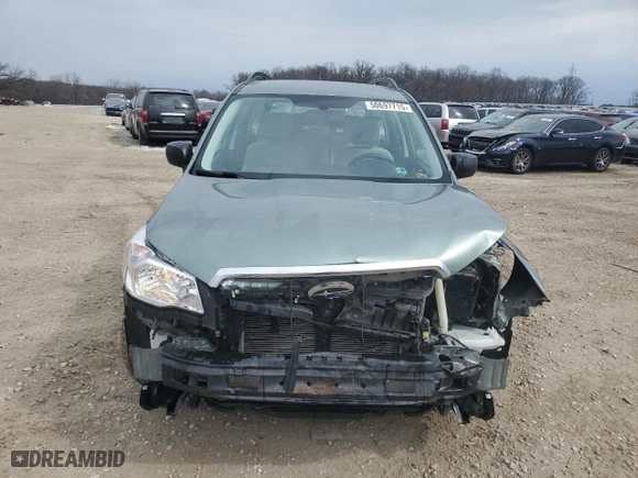 2015 Subaru Forester 2.5i with VIN JF2SJABC5FH576665, listed as a Copart auction lot 50697715 with 160,966 mi miles and Non Repairable. Bid and sale history available at carsss.com. Image 5.