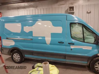 2017 Ford Transit with VIN 1FTYE2CM6HKA49363, listed as a IAAI auction lot 41084813 with Not Provided miles. Bid and sale history available at carsss.com. Image 14.