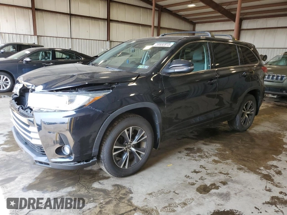 2018 Toyota Highlander LE с VIN 5TDBZRFH6JS834630, выставлен на аукционе Copart как лот 59680915 с пробегом 93 904 миль миль и Списание • Salvage title. История ставок и продаж доступна на DreamBid. Изображение 1.