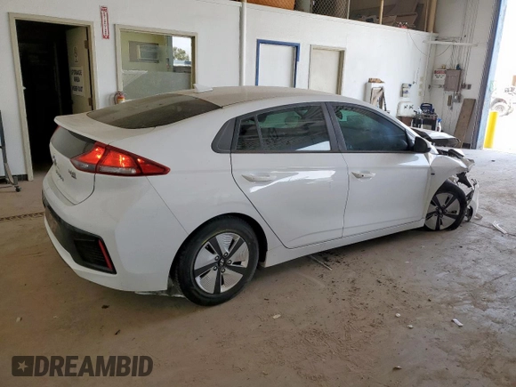 2019 Hyundai Ioniq Blue with VIN KMHC65LC4KU116579, listed as a Copart auction lot 60928635 with 153,495 mi miles and Salvage title. Bid and sale history available at DreamBid. Image 3.
