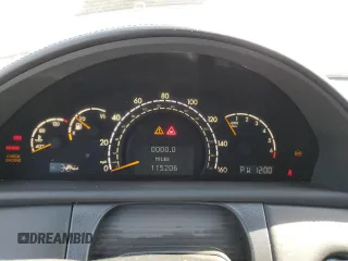 2002 Mercedes-Benz CL-Class with VIN WDBPJ78J12A020190, listed as a Copart auction lot 72278524 with 115,206 mi miles and Salvage Title. Bid and sale history available at carsss.com. Image 9.