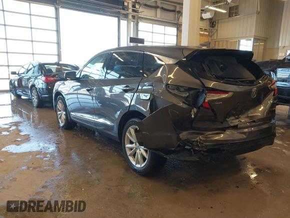 2019 Acura RDX with VIN 5J8TC2H35KL037014, listed as a IAAI auction lot 41554566 with 76,794 mi miles. Bid and sale history available at carsss.com. Image 3.