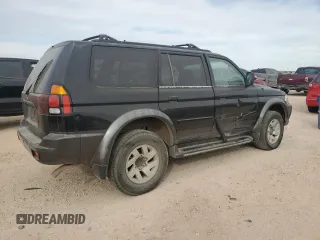 2000 Mitsubishi Montero Sport LS with VIN JA4LS31H9YP007670, listed as a Copart auction lot 86809344 with 239,106 mi miles and Salvage Title. Bid and sale history available at carsss.com. Image 3.