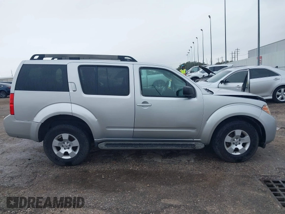 2010 Nissan Pathfinder S with VIN 5N1AR1NB0AC623902, listed as a IAAI auction lot 41609905 with 192,321 mi miles and . Bid and sale history available at DreamBid. Image 13.