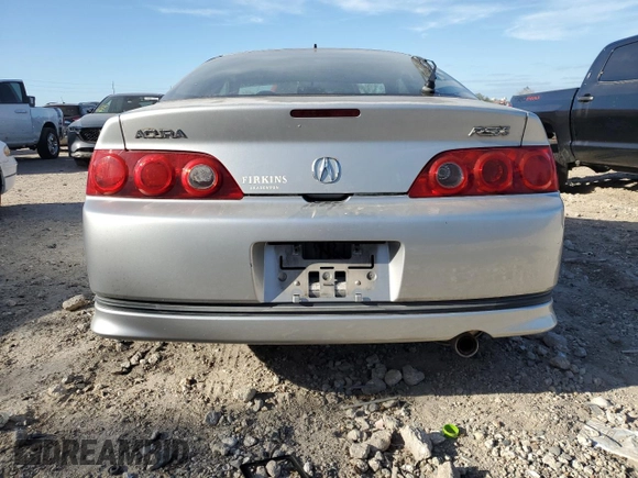 2006 Acura RSX with VIN JH4DC54896S007675, listed as a Copart auction lot 77030424 with 72,256 mi miles and Salvage Title. Bid and sale history available at carsss.com. Image 6.