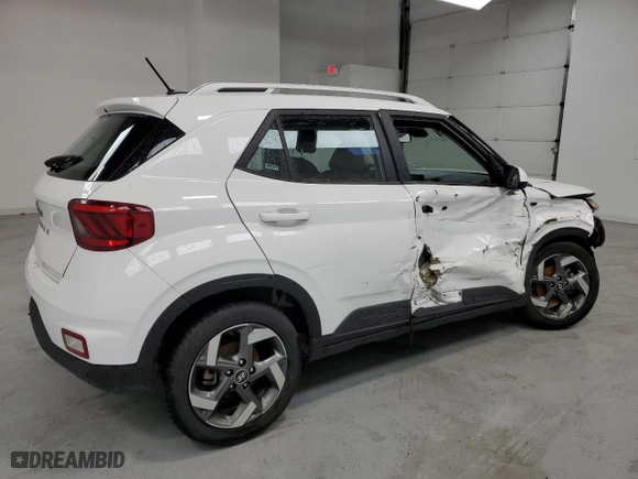 2023 Hyundai Venue SEL with VIN KMHRC8A37PU250470, listed as a Copart auction lot 51512145 with 35,858 mi miles and Non Repairable. Bid and sale history available at carsss.com. Image 3.