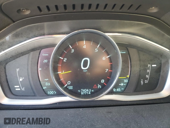 2015 Volvo S60 T5 Drive-E Platinum with VIN YV140MFD2F1313163, listed as a Copart auction lot 59935724 with 97,714 mi miles and Salvage Title. Bid and sale history available at carsss.com. Image 9.