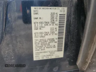 2019 Nissan Frontier SV with VIN 1N6AD0EV0KN711519, listed as a Copart auction lot 58523015 with 85,780 mi miles and Salvage title. Bid and sale history available at DreamBid. Image 12.