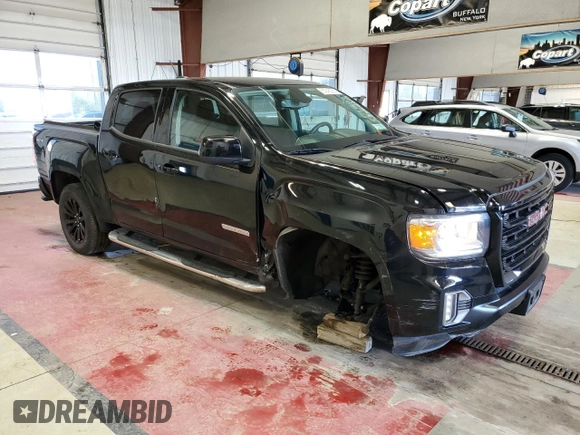 2022 GMC Canyon 4WD Elevation z VIN 1GTG6CEN7N1328469, wystawiony jako Copart lot #55945365 z przebiegiem 31 634 mil mil oraz Szkoda całkowita • Salvage title. Historia ofert i sprzedaży dostępna na DreamBid. Obrazek 4.